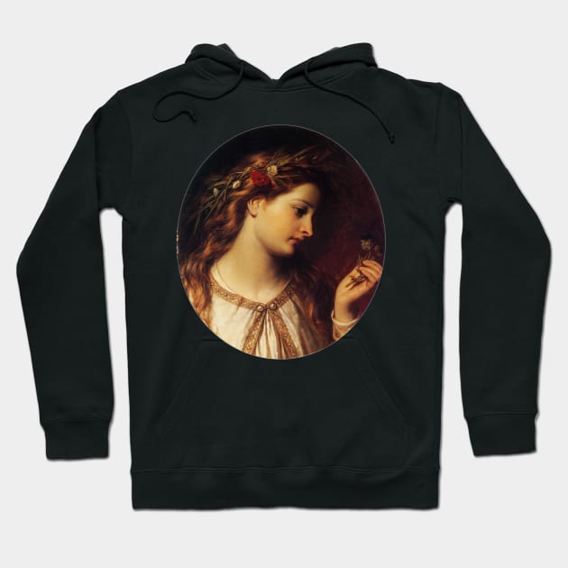 Ophelia 1865 - Thomas Francis Dicksee Hoodie by forgottenbeauty